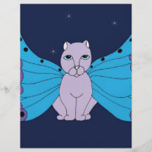 Pretty Wings Colour Flyer Design