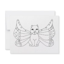 Pretty Wings Custom Announcements