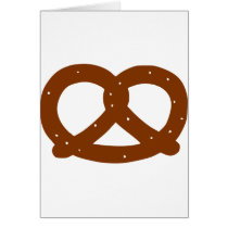 Pretzel Greeting Card