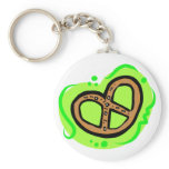 Pretzel keychains