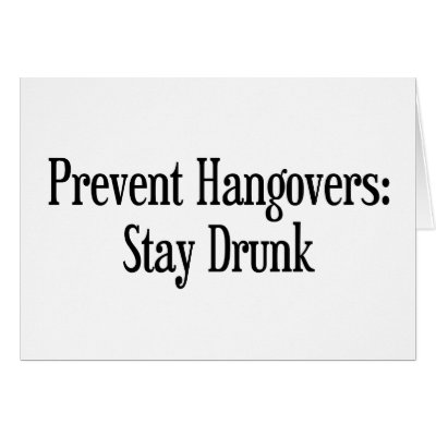 Prevent Hangovers Cards by alternateworlds