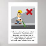 Preventing Pollution 001 Posters