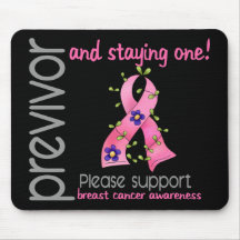 Previvor 9 Breast Cancer Mouse Pad