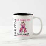 Previvor 9 Breast Cancer Mugs