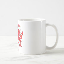 Price Welsh Dragon Coffee Mugs