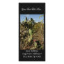 Prickly pear cactus rack card design