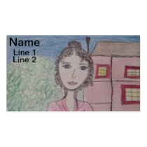 Pride and Prejudice and Emma business cards