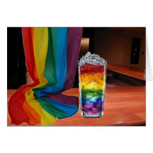 Pride Cocktail Greeting Card