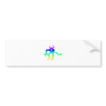 Pride Demon Halloween bumper stickers