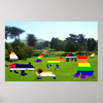 Pride Dog Park Poster