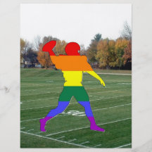 Pride Football Personalized Flyer