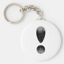PRIDE LETTER EXCLAMATION VINTAGE.png Keychain