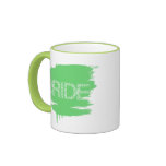 PRIDE LETTERS PATTERN WHITE -.png Coffee Mugs