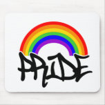 Pride with Rainbow Mouse Pad