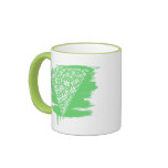 PRIDE WORD TRIANGLE WHITE -.png Coffee Mugs