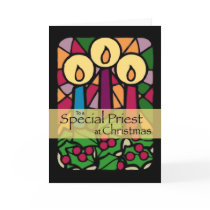 Priest Christmas Card