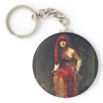 Priestess of Delphi Key Chains