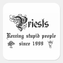 Priests Stickers