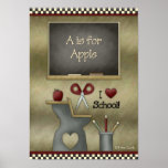 Prim Country School Setting posters