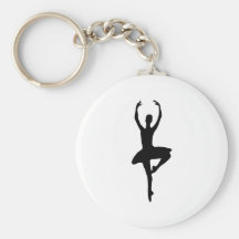 prima ballerina icon key chains