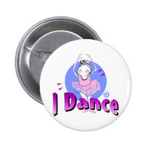 Prima Ballerina Pinback Buttons