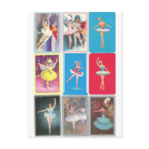 prima ballerina post cards