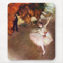 Prima Ballerina; Rosita Mauri, The Star by Degas Mousepads