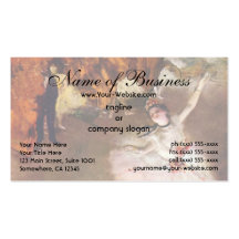 Prima Ballerina; the Star by Edgar Degas Business Cards