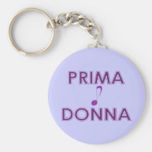 Prima Donna Keychain