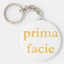 prima facie schlüsselband