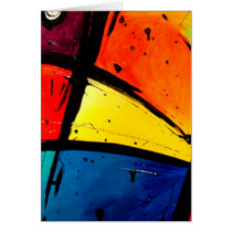 Primary Abstract Groovy Art