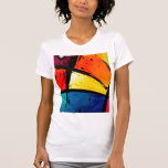 Primary Abstract Groovy Art T Shirt