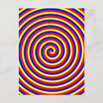 colourful spiral