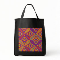 Primary Colours. Bright and Colourful Spirals. Bag