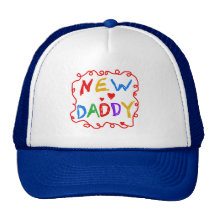 Primary Colours New Daddy Tshirts and Gifts Mesh Hats