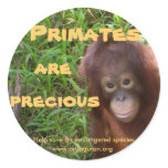 Primates are Precious stickers