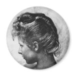 Primavera 1896 Vintage Photo Magnet