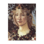 Primavera (detail - Flora, Goddess of Spring) postcards