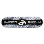 Prime Loops - Glitch Cuts design skateboards
