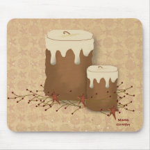 Primitive Candles Mousepad