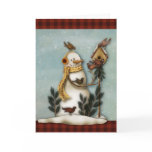 Primitive Christmas Greeting Card