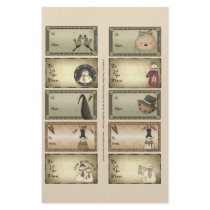 Primitive Things Gift Tags on a Sheet - D1 Flyer