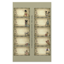 Primitive Things Gift Tags on a Sheet - D4 Custom Flyer
