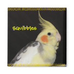 Primrose Cockatiel magnets