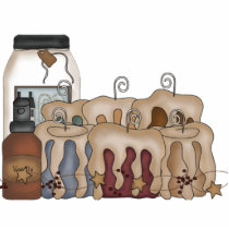 Primsy Candles Keychain Photo Cut Out