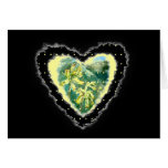 Primula Heart Romance Valentine Love Card