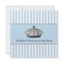 Prince Baby Boy Shower Invite