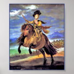 Prince Baltasar Carlos on Horseback Poster