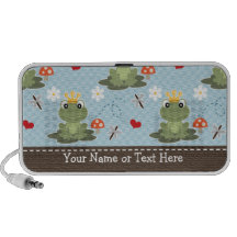 Prince Charming Frog Doodle Speakers Personalised