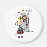 Prince Charming Rescues Rapunzel Magnet